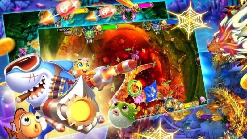 Bắn cá đổi thưởng 188Bet 2 Đa dạng các trò chơi bắn cá tại 188bet