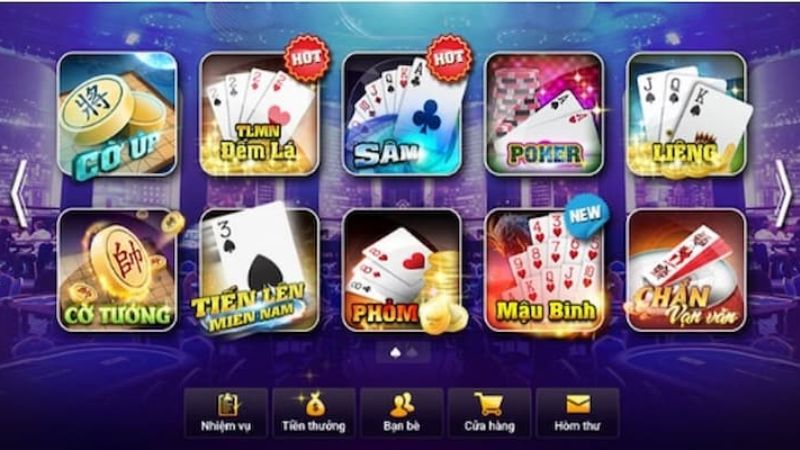 Game bài đổi thưởng 188Bet 2 Đa dạng các trò chơi bài tại 188bet